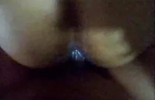 XXX आफ्रिकन अमेरिकन पकडले त्याच्या अतृप्त चिक हस्तमैथुन